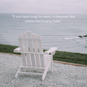 Quiet ocean view symbolizing spiritual longing and reflection for women